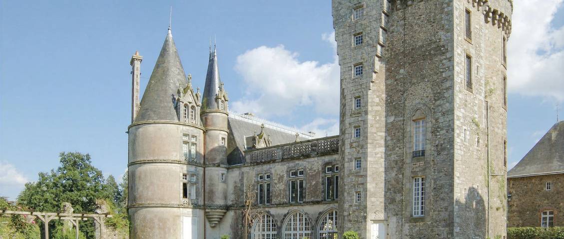 Château pour 10 personnes avec piscine in La Flocellière, Fontenay-le-Comte