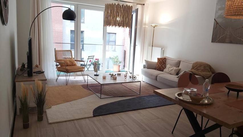 Appartement de vacances pour 6 personnes, avec vue et balcon