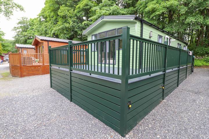 Caravan for 6 people, with garden, with pets in the Lake District