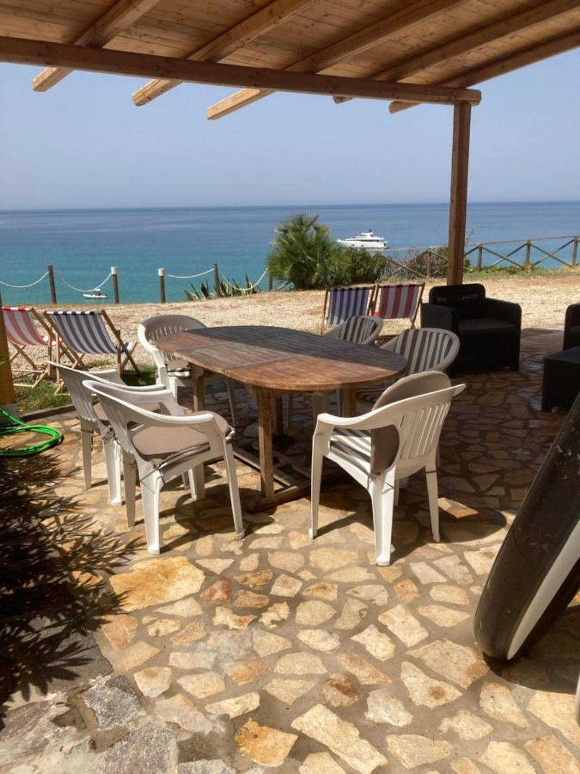 Holiday Apartment "Villa Wanda" with Sea View, Private Terrace & Wi-Fi in Sassari Province