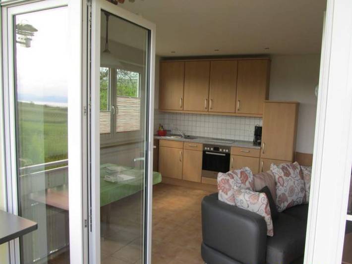 Ferienwohnung für 2 Personen, mit Balkon und Seeblick in Westallgäu