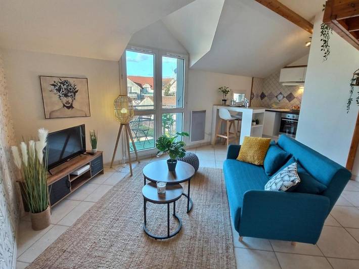 Gîte pour 2 personnes, avec Balcon et Terrasse à Thieux