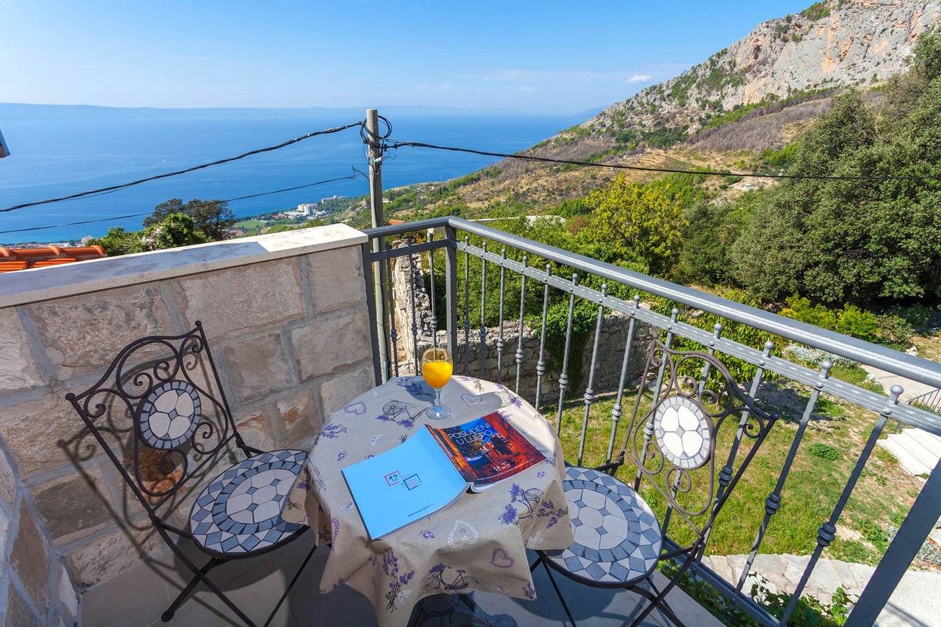 Maison de vacances pour 6 personnes avec balcon/terrasse in Makarska, Makarska riviera