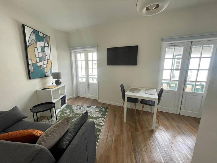 Apartamento de férias para 4 pessoas, com varanda e vista em Guimarães