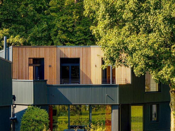 Ferienhaus für 6 Personen, mit Garten und Ausblick sowie Seeblick in Templin - 2