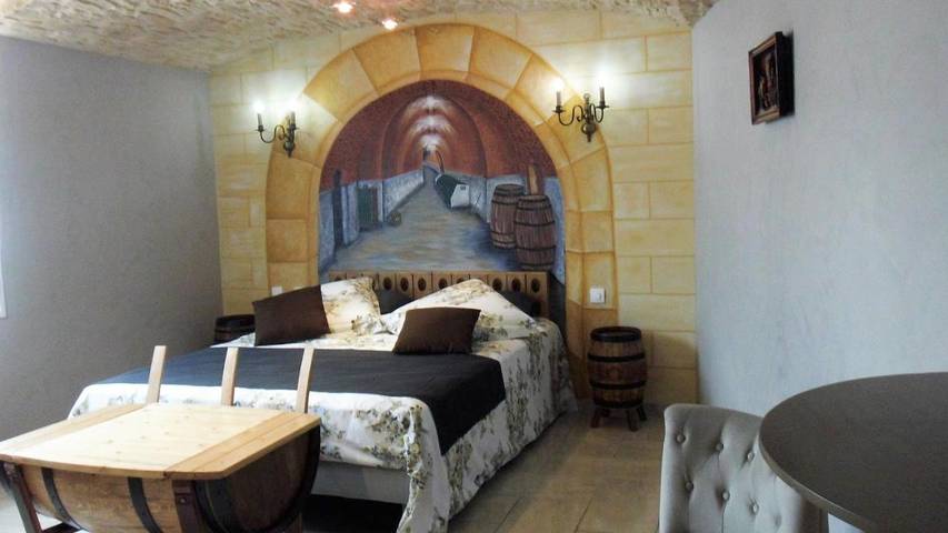 Chambre d’hôte pour 2 personnes, avec jardin à Mardeuil