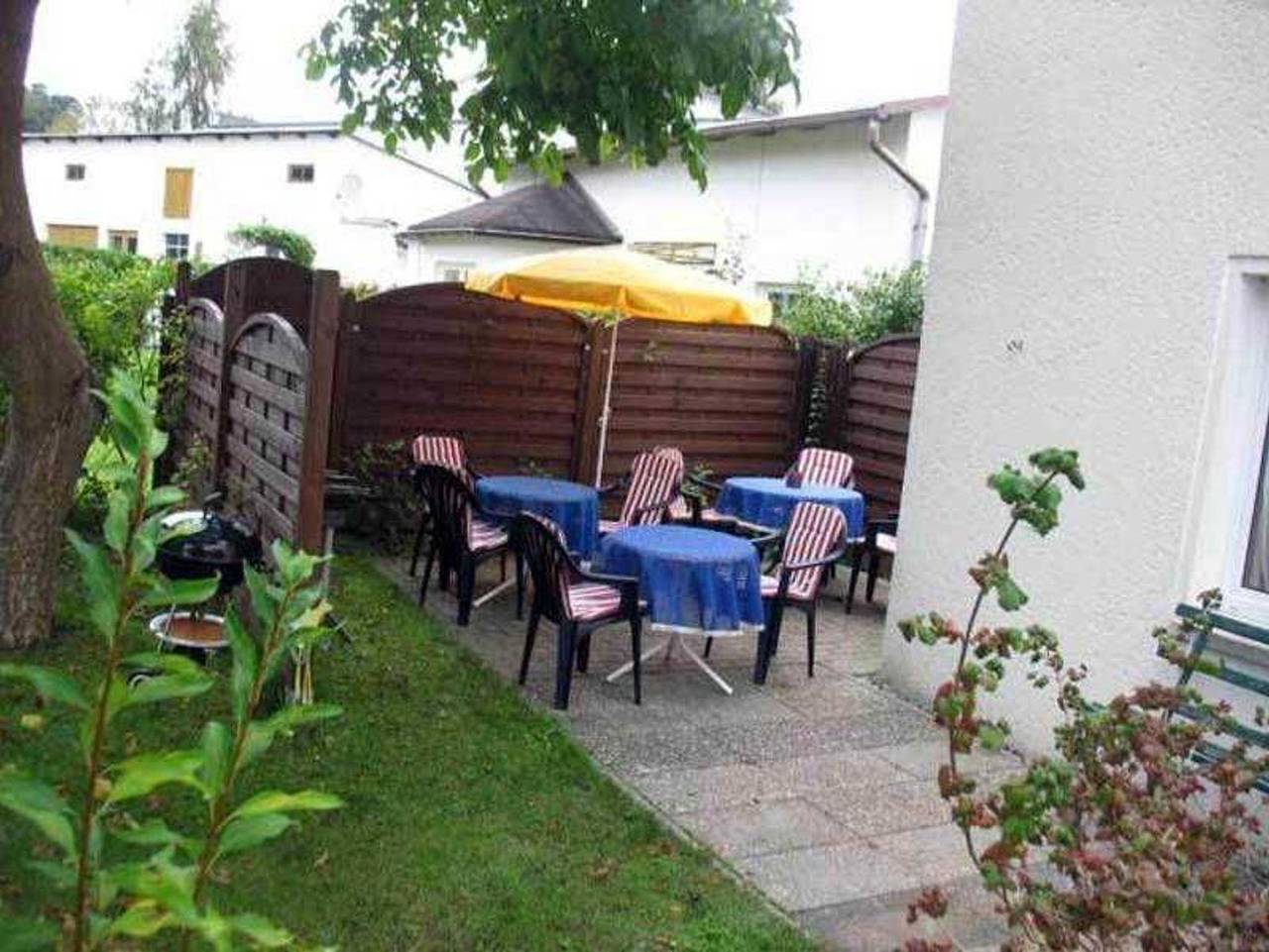 Ganze Ferienwohnung, Ferienwohnungen auf Rügen im Ostseebad Sellin - 1-Raum-Ferienwohnung Mönchgut m. Terrasse in Sellin, Rügen