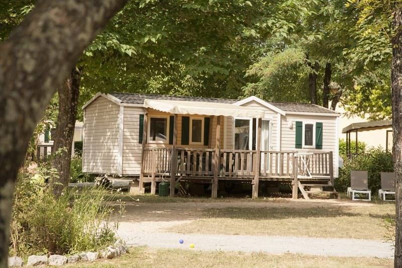 Rcn la Bastide en Ardèche — Mobil home Acacia in Sampzon, Ardèche