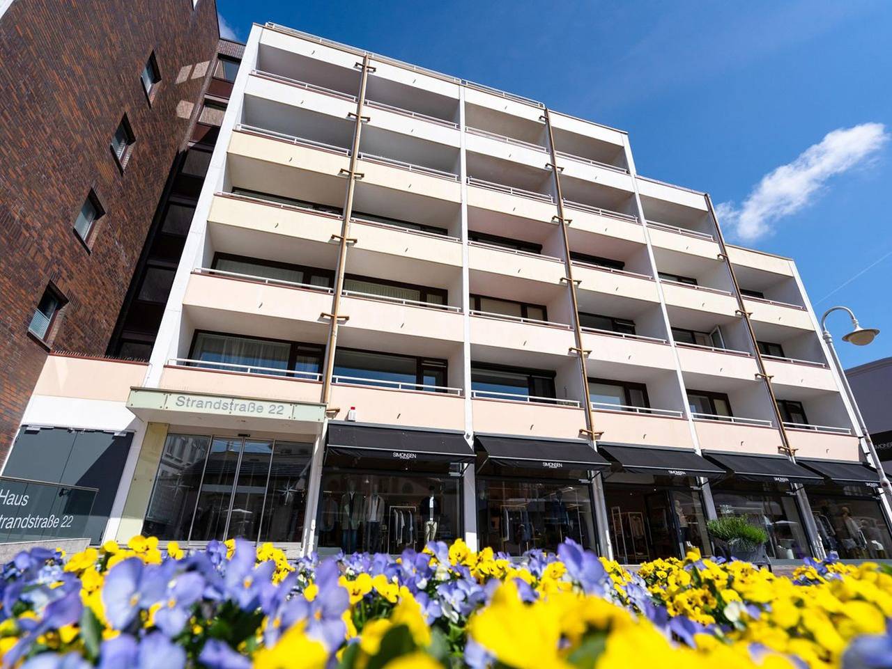 Ganze Ferienwohnung, Strandstraße - Gemütliches, zentrales 1-Zimmer App., strandnah, Balkon, Stellplatz, Wlan. in Westerland, Sylt (Gemeinde)