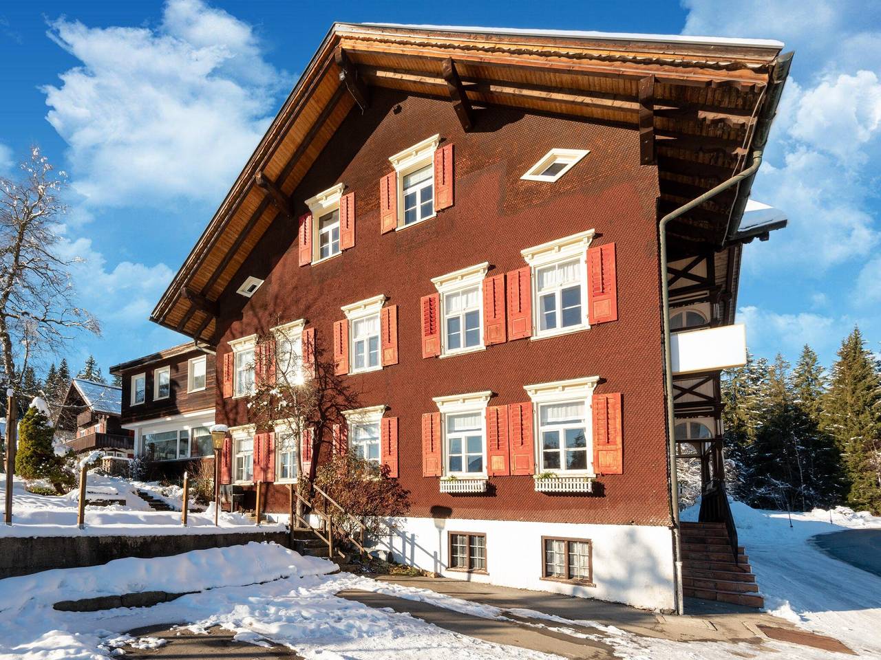 Ganze Wohnung, Chalet in Sibratsgfäll nahe Skipisten in Sibratsgfäll, Bregenzerwald