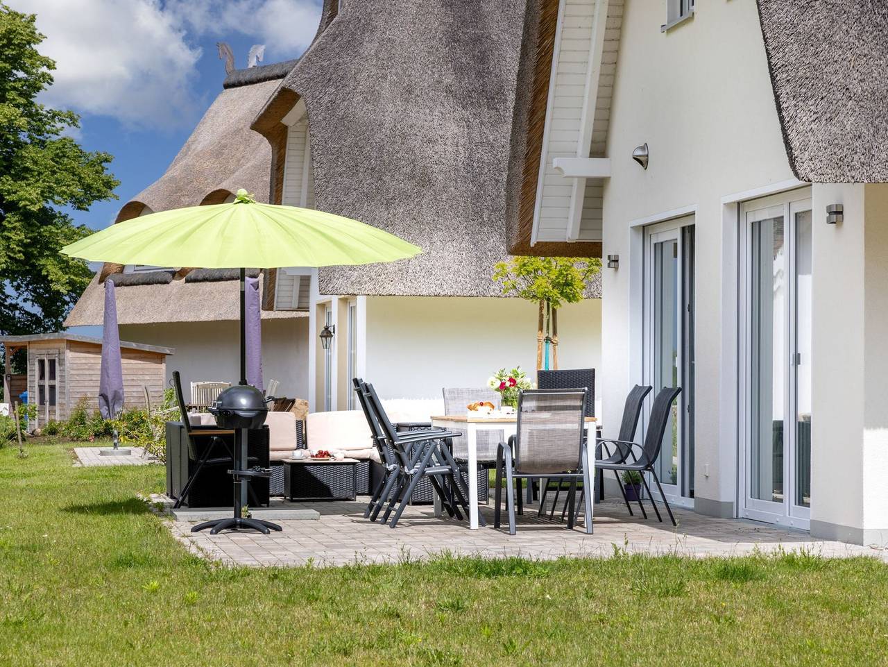 Haus Strandsegler unter Reet Ofc 30 - Haus Strandsegler unter Reet in Pepelow, Salzhaff