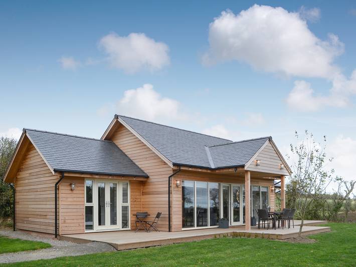 Glamping for 4 people, with garden in Northumberland