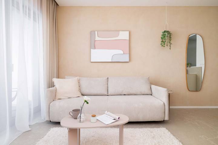 Gîte pour 4 personnes, avec balcon/terrasse, adapté aux familles à Katowice