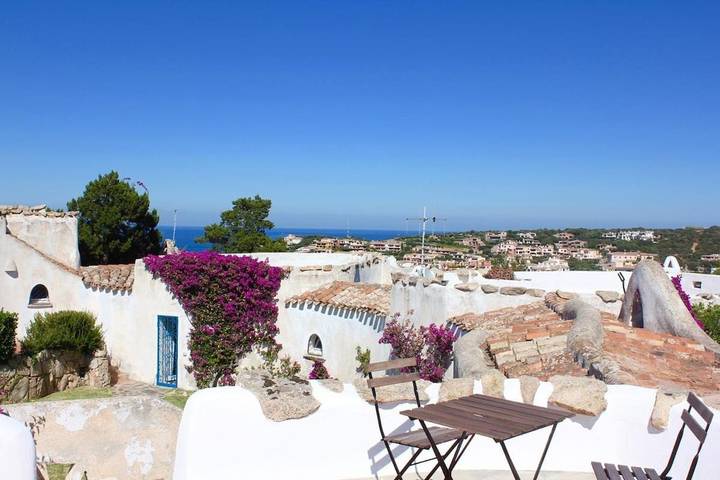Casa vacanza per 5 persone, con Balcone e Terrazza nonché Giardino e Panorama a Porto Cervo