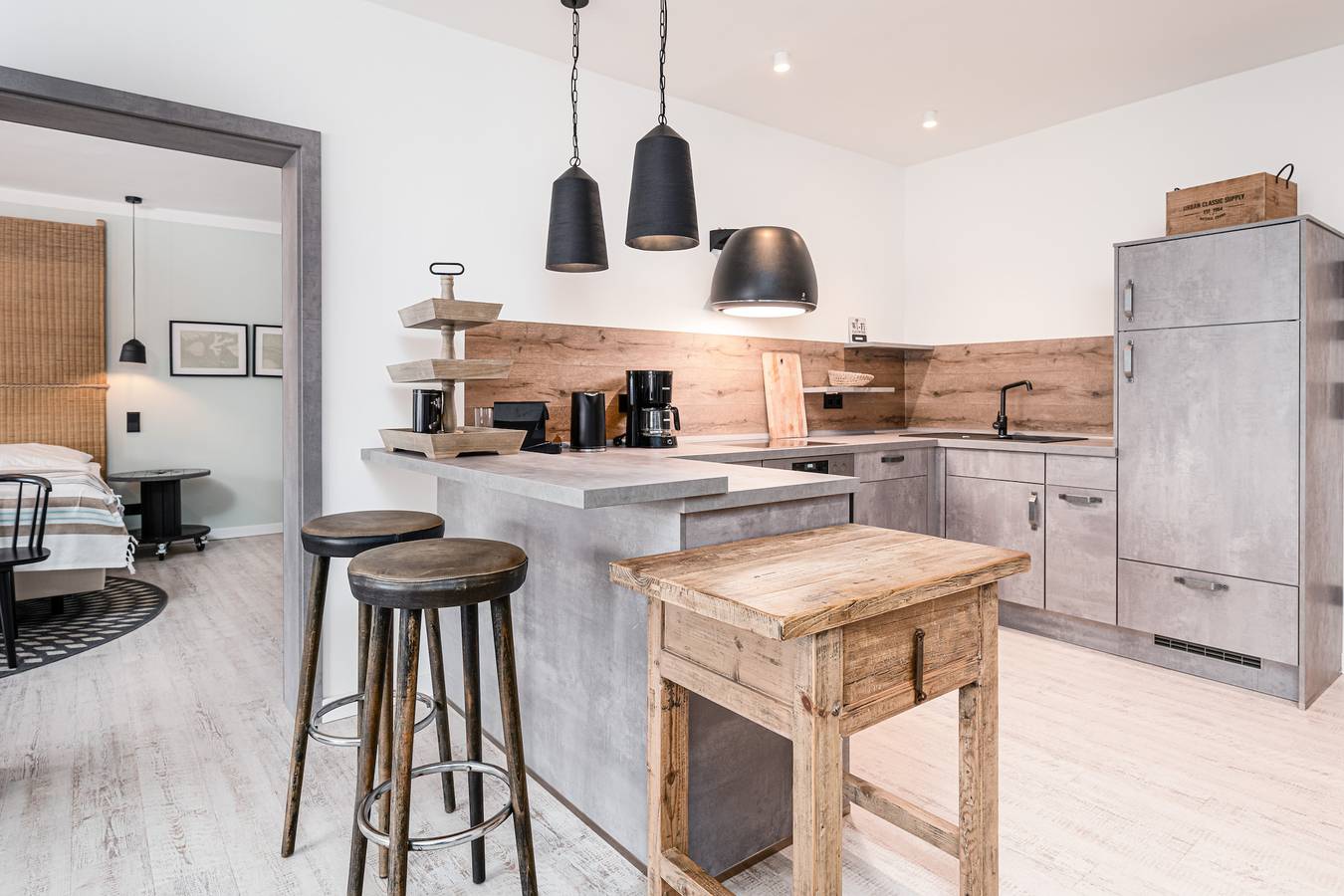 Ganze Ferienwohnung, Atlantic Landkajüten - Heini's Kajüte in Niendorf, Timmendorfer Strand