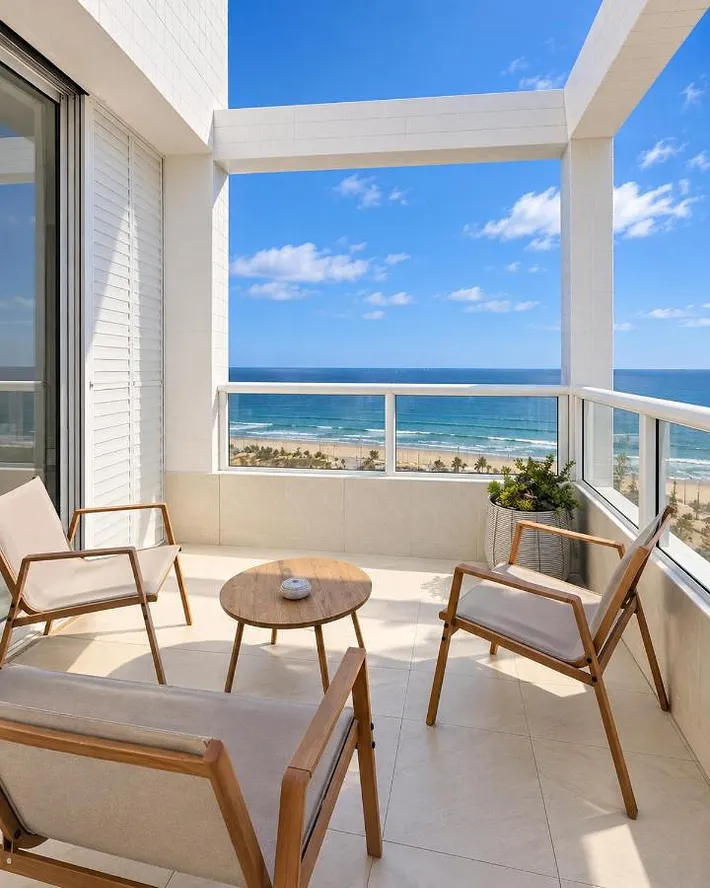 Ferienwohnung für 4 Personen, mit Ausblick und Balkon - 1