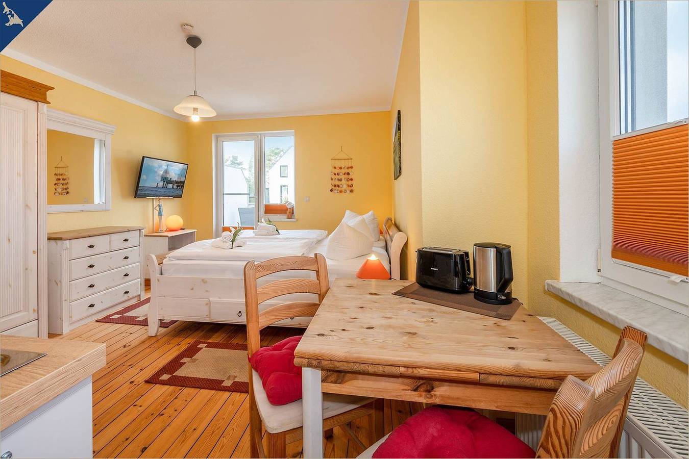 Geheel appartement, Vakantieappartement voor 2 personen met tuin in Zinnowitz, Usedomer Norden