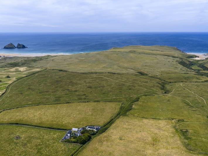 Holiday rental for 2 people, with garden in Holywell Bay