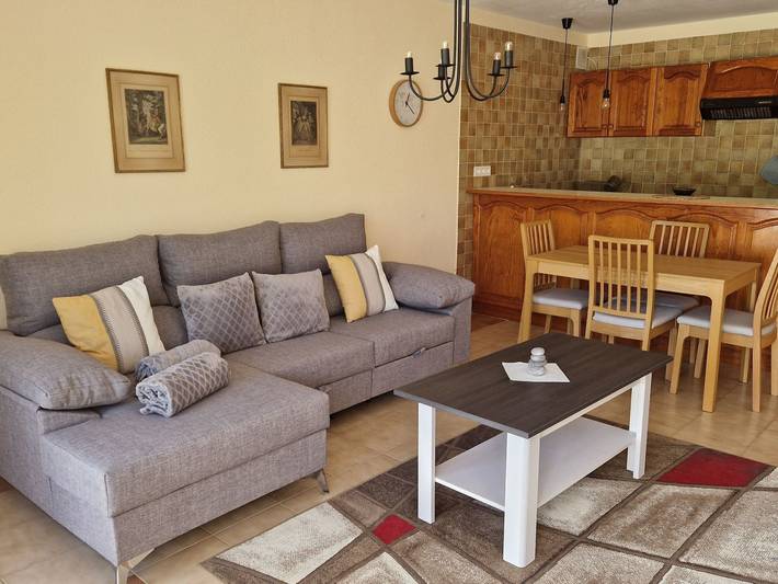 Apartamento de vacaciones para 4 personas, con terraza y piscina - 1