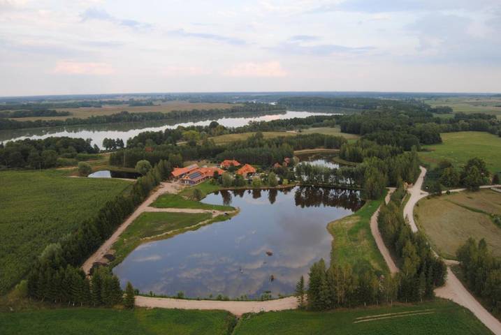Glamping dla 2 osób, z Taras i Ogród oraz Widok i Widok na jezioro na Mazury