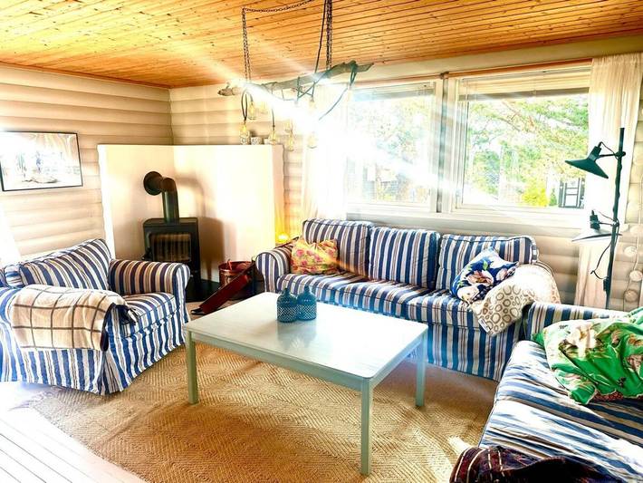 Ferienhaus für 15 Personen, mit Balkon und Terrasse sowie Garten und Ausblick
