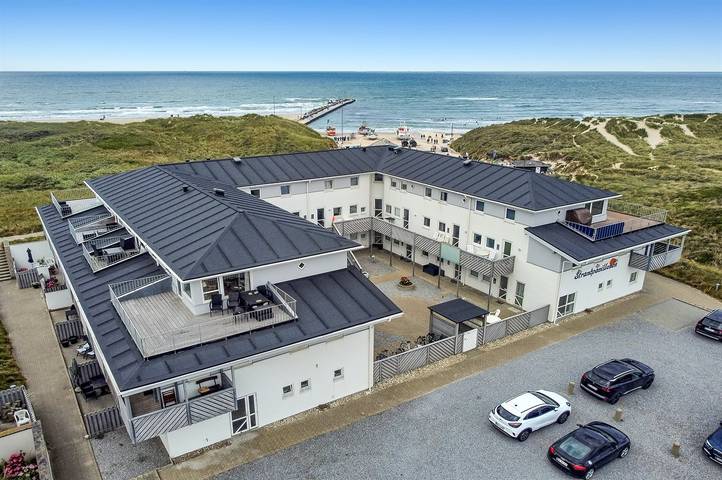 Ferienwohnung für 4 Personen, mit Balkon in Løkken