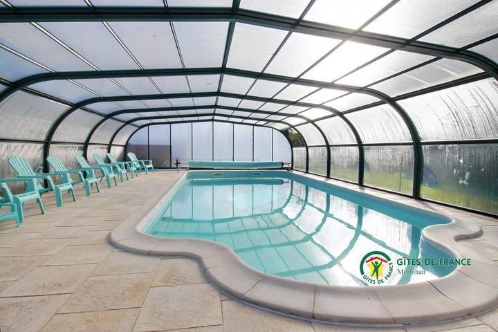 Gîte pour 5 personnes, avec piscine et jardin à Merlevenez - 2