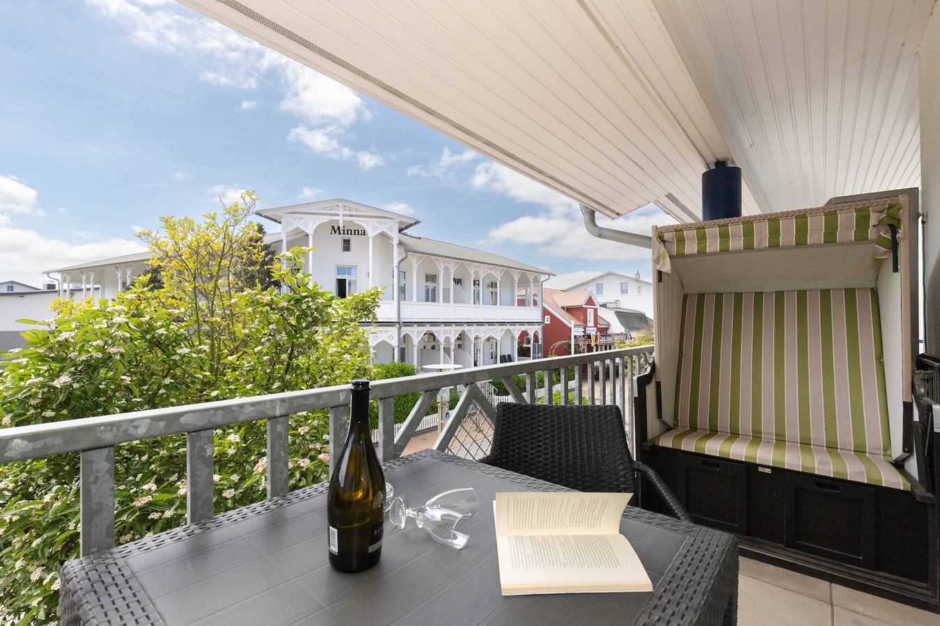 Appartement de vacances entier, Appartement de vacances pour 3 personnes avec balcon in Göhren, Région de Rügen