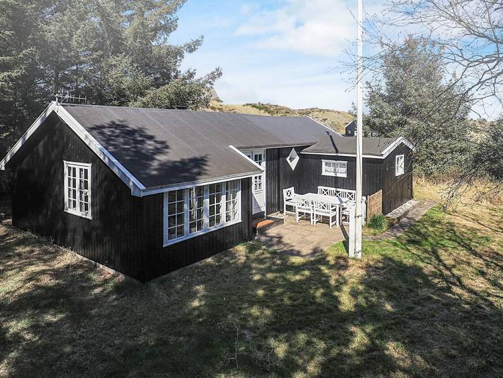 Feriehus for 4 personer, med terrasse, barnevennlig i Skagen