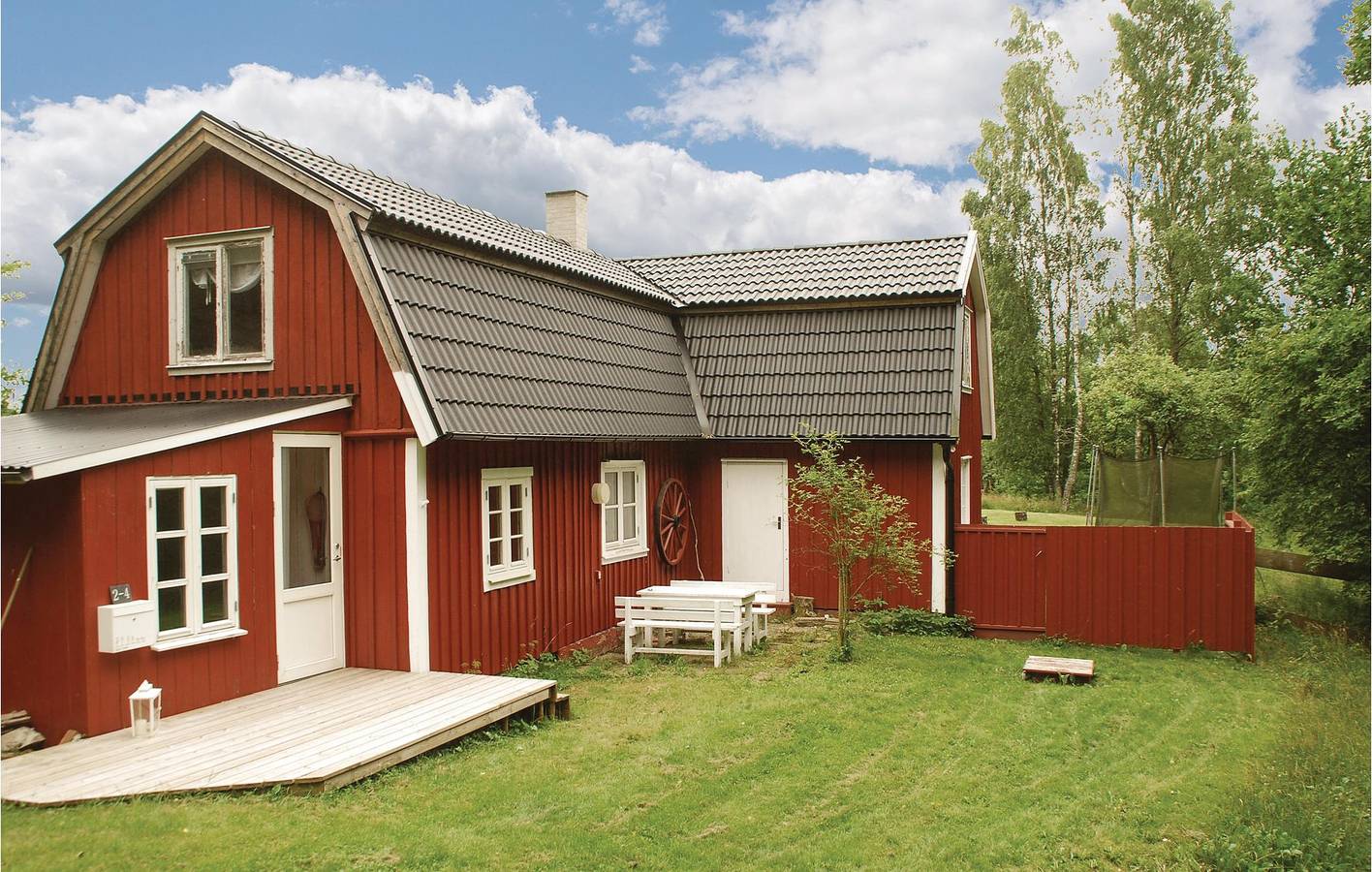 Ferienhaus für 8 Personen mit Garten in Vallen, Västergötland