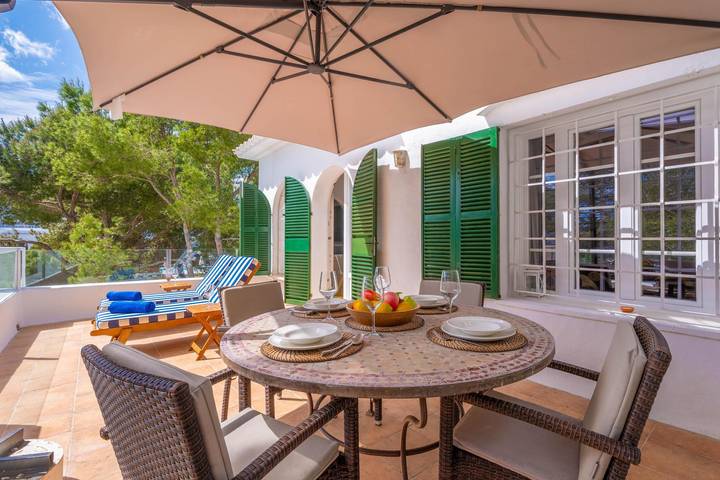 Cala Dor 14 - Ferienhaus mit Meerblick in Cala D'Or. Wifi gratis in Caló de ses Dones (Santanyí), Santanyí