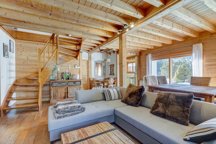Chalet pour 8 personnes, avec jardin et balcon à Praz-sur-Arly - 2