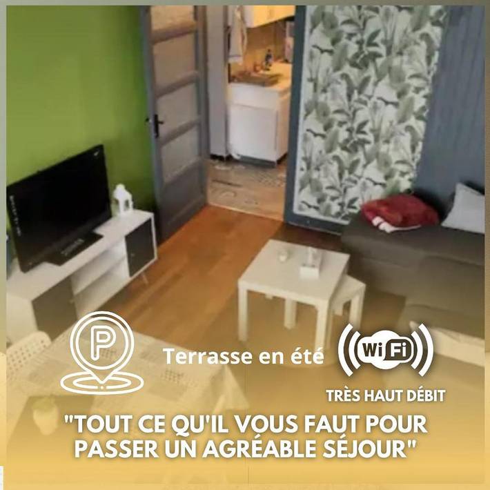 Gîte pour 4 personnes, avec Terrasse à Sombernon