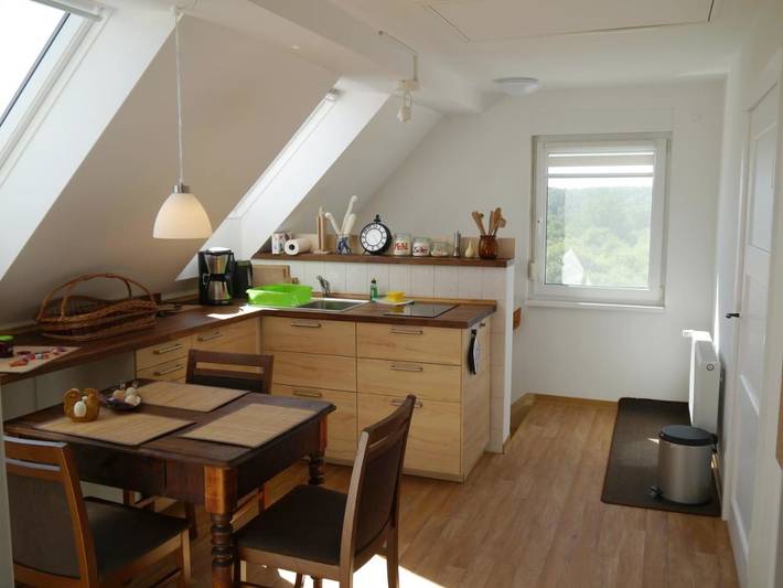 Ferienwohnung für 4 Personen, mit Terrasse und Garten sowie Seeblick und Ausblick in Boitzenburger Land - 2