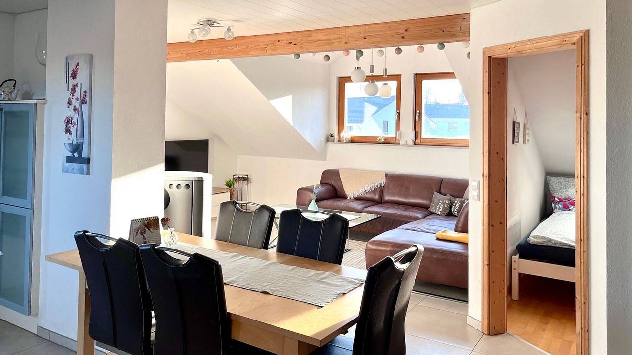 Ganze Ferienwohnung, Ferienwohnung für 4 Personen (85 m²) in Achberg in Achberg, Region Bodensee-Oberschwaben