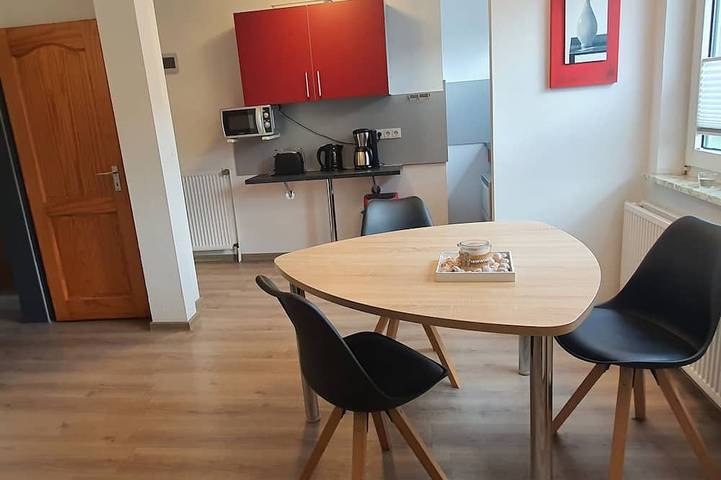 Bungalow für 3 Personen, mit Terrasse und Garten