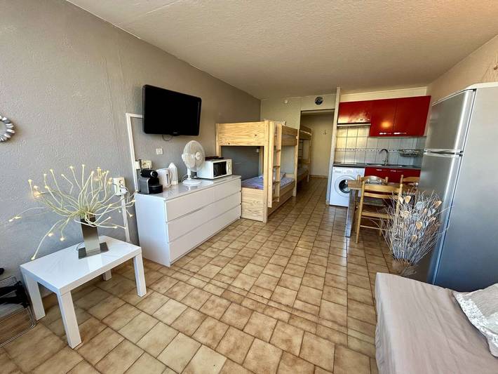 Gîte pour 4 personnes dans Aqualand (Cap d'Agde)
