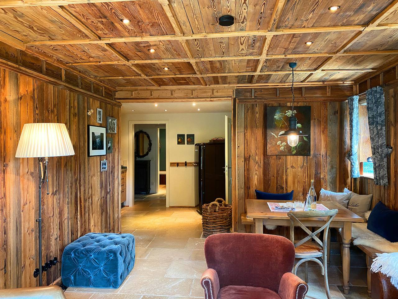 Ganze Ferienwohnung, Rifugio Capricorn - Alpines Chalet Bergstube 50qm mit Terrasse und Ofen in Reit im Winkl, Bayerische Alpen