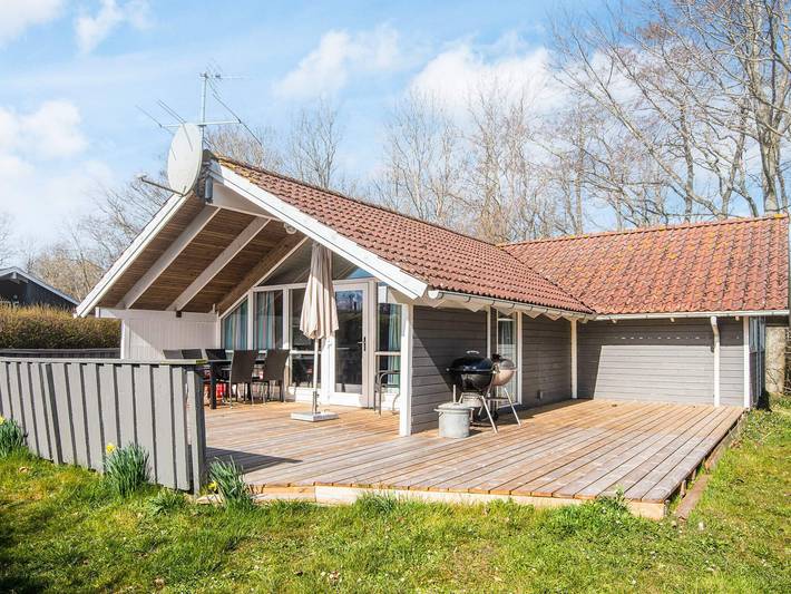 Ferienhaus für 6 Personen, mit Terrasse und Garten sowie Sauna in Mommark - 4