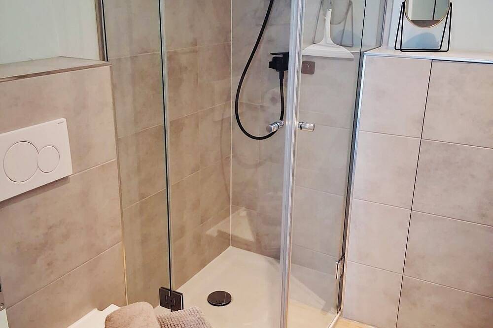 The yellow house at the harbor in Wolgast, Usedomer Norden