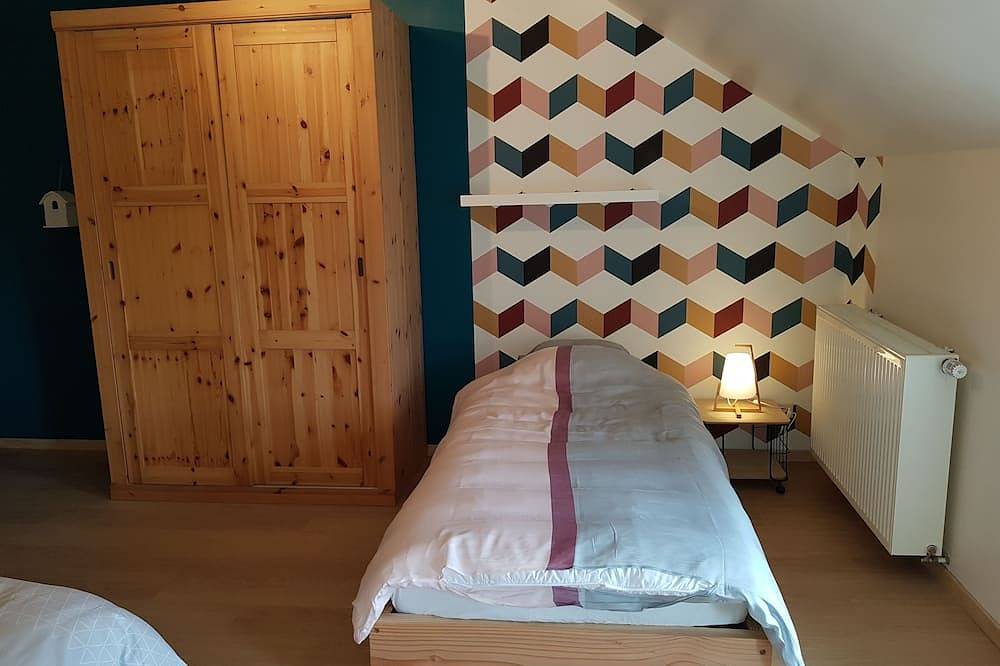 Die Luft des Feuers, neues Häuschen für 14 Leute geöffnet seit dem 27. April 2018 in Nassogne, Luxemburg Provinz