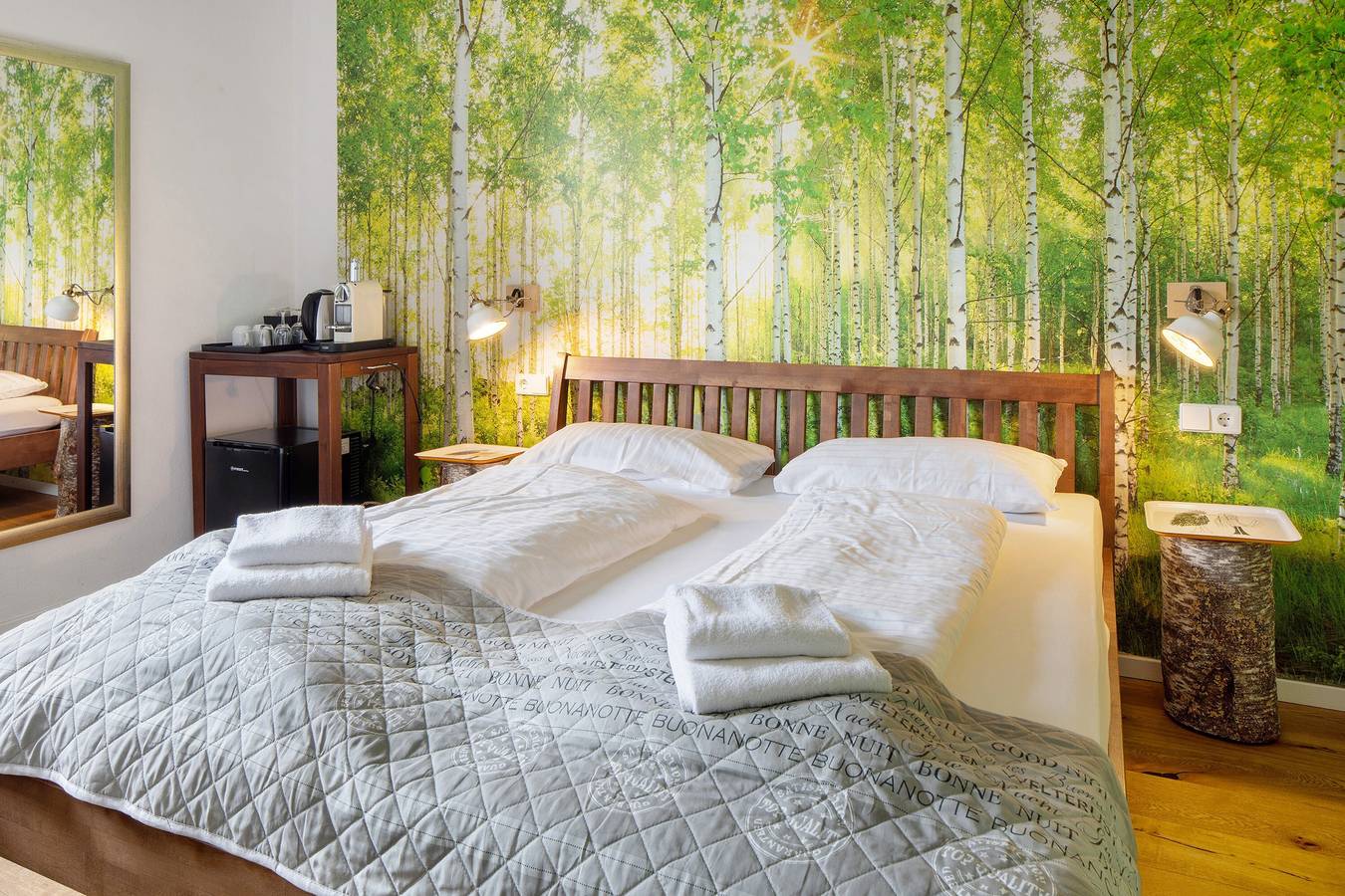 Zimmer „Birke“ mit Gemeinschaftsgarten und Wlan in Oberrotweil, Vogtsburg im Kaiserstuhl