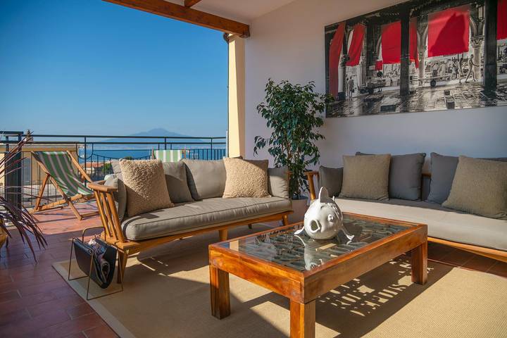 Holiday apartment for 4 people, with terrace in Sorrento