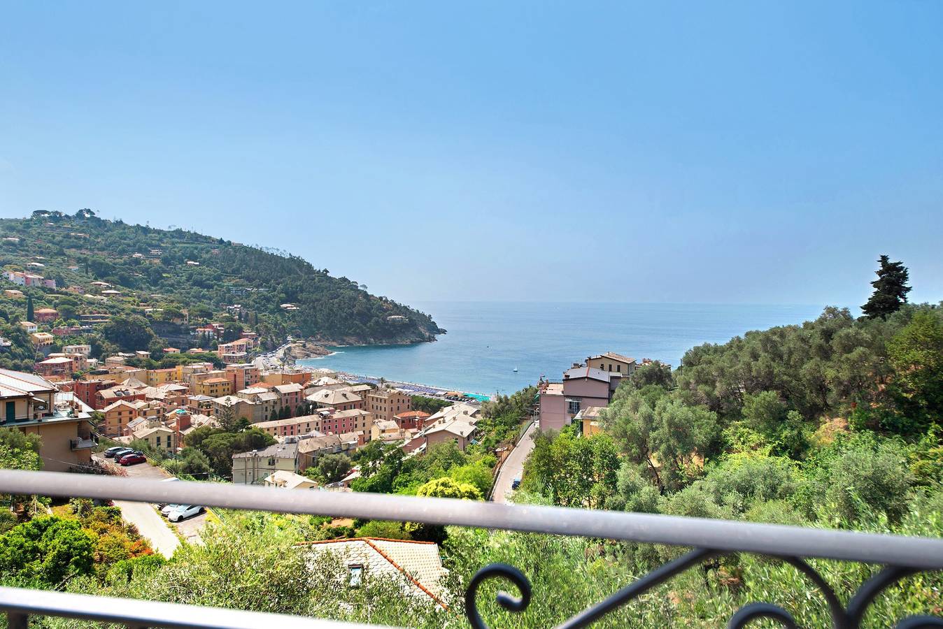 Villa "Ciò" con terrazza privata e Wi-Fi in Bonassola (Città), Bonassola