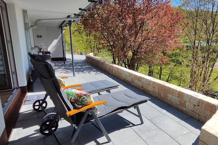 Hütte für 4 Personen, mit Terrasse und Garten, mit Haustier in Diemelsee