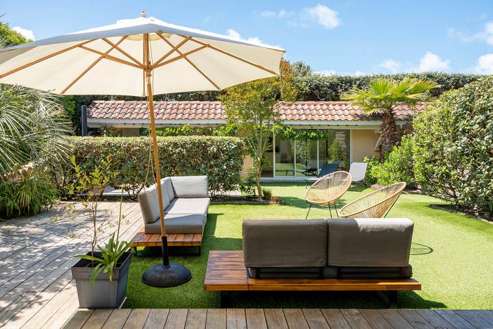 Location de vacances pour 8 personnes, avec balcon et jardin à Capbreton - 2