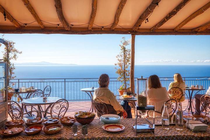 Maison d’hôte pour 2 personnes, avec vue ainsi que terrasse et jardin à Furore - 2
