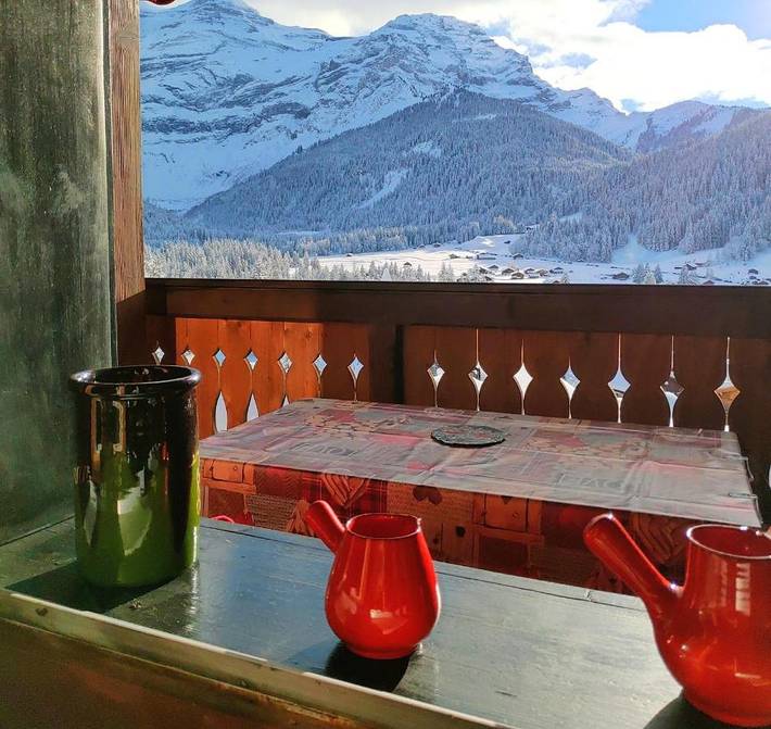 Gîte pour 2 personnes, avec vue et balcon dans Les Diablerets - 2