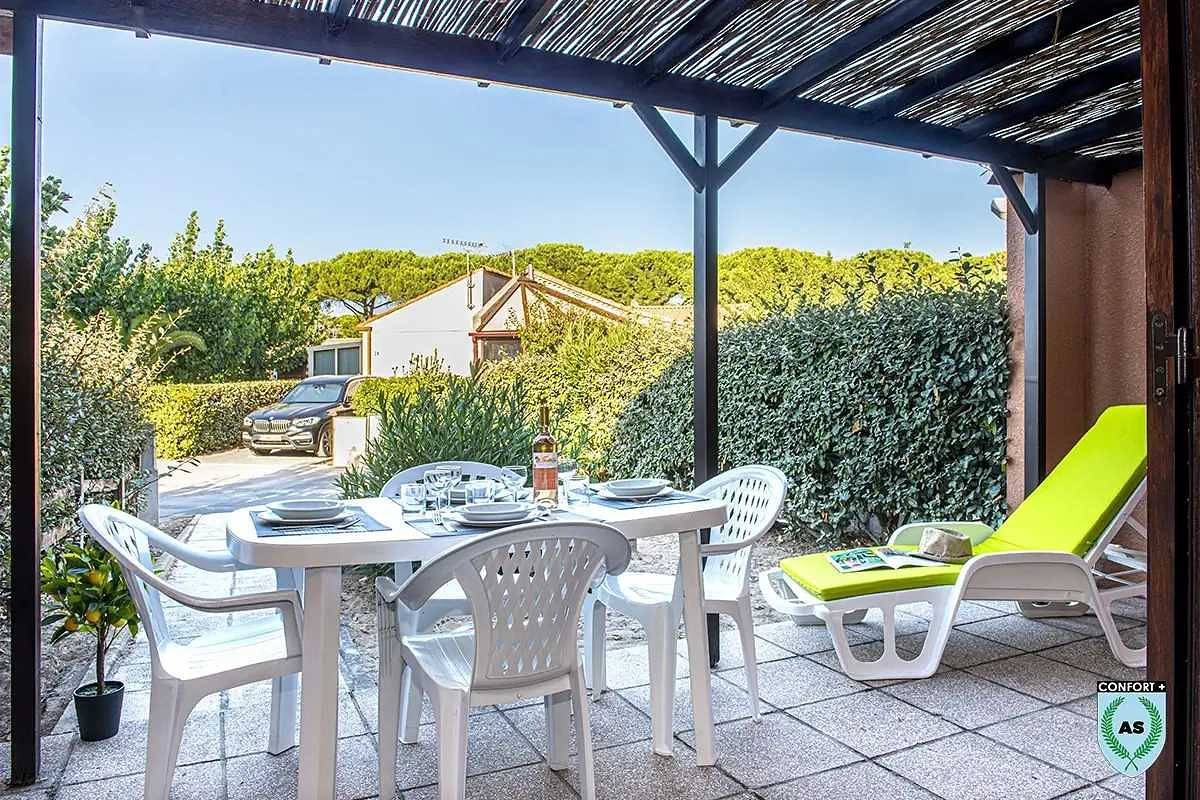 Zecamping 3* animé 500m plage parc aquatique locatif Tv 53m2 in Portiragnes Plage, Portiragnes