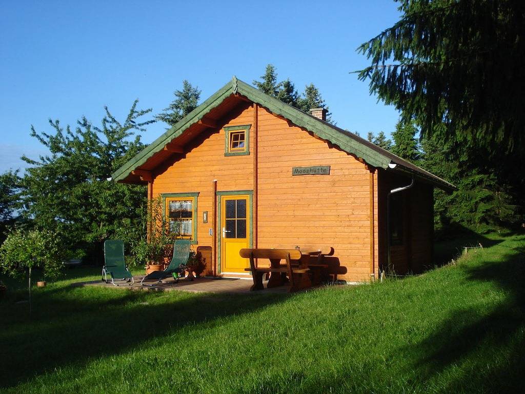 Blockhausgarten in Rabenau, Osterzgebirge